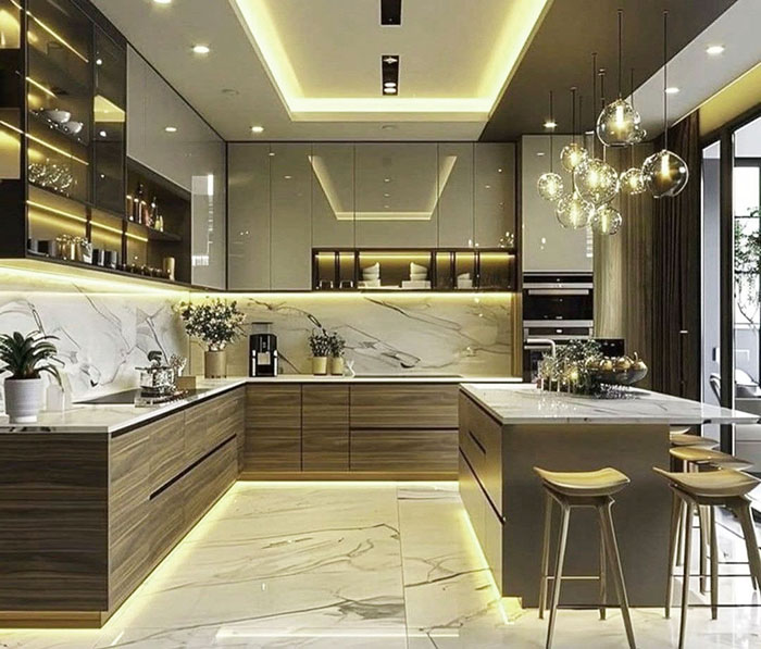 Thiết kế nội thất phong cách sang trọng